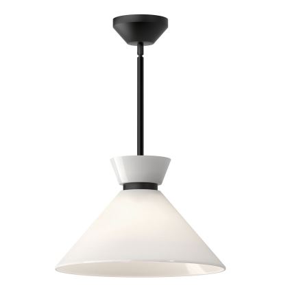 Alora Mood - Taklampa på stång HALSTON 1xE27/60W/230V svart