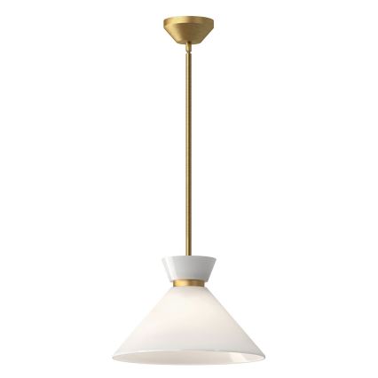 Alora Mood - Taklampa med stång HALSTON 1xE27/60W/230V guld