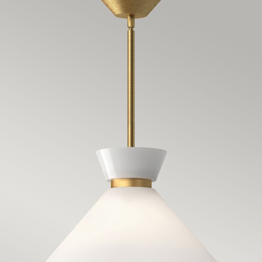 Alora Mood - Taklampa med stång HALSTON 1xE27/60W/230V guld