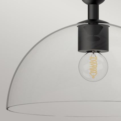 Alora Mood - Stångmonterad taklampa JUDE 1xE27/60W/230V svart