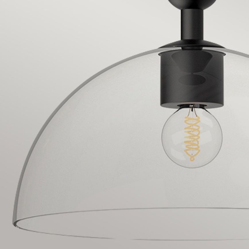 Alora Mood - Stångmonterad taklampa JUDE 1xE27/60W/230V svart