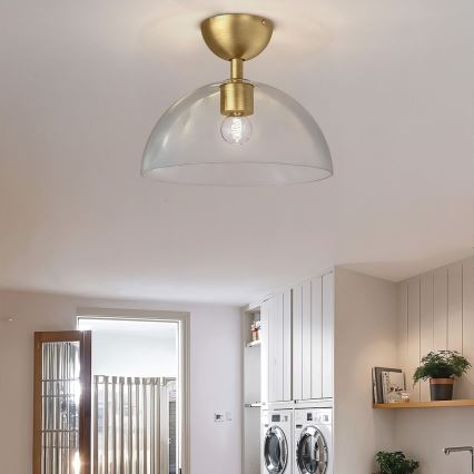 Alora Mood - Taklampa JUDE 1xE27/60W/230V diameter 30,5 cm mässing