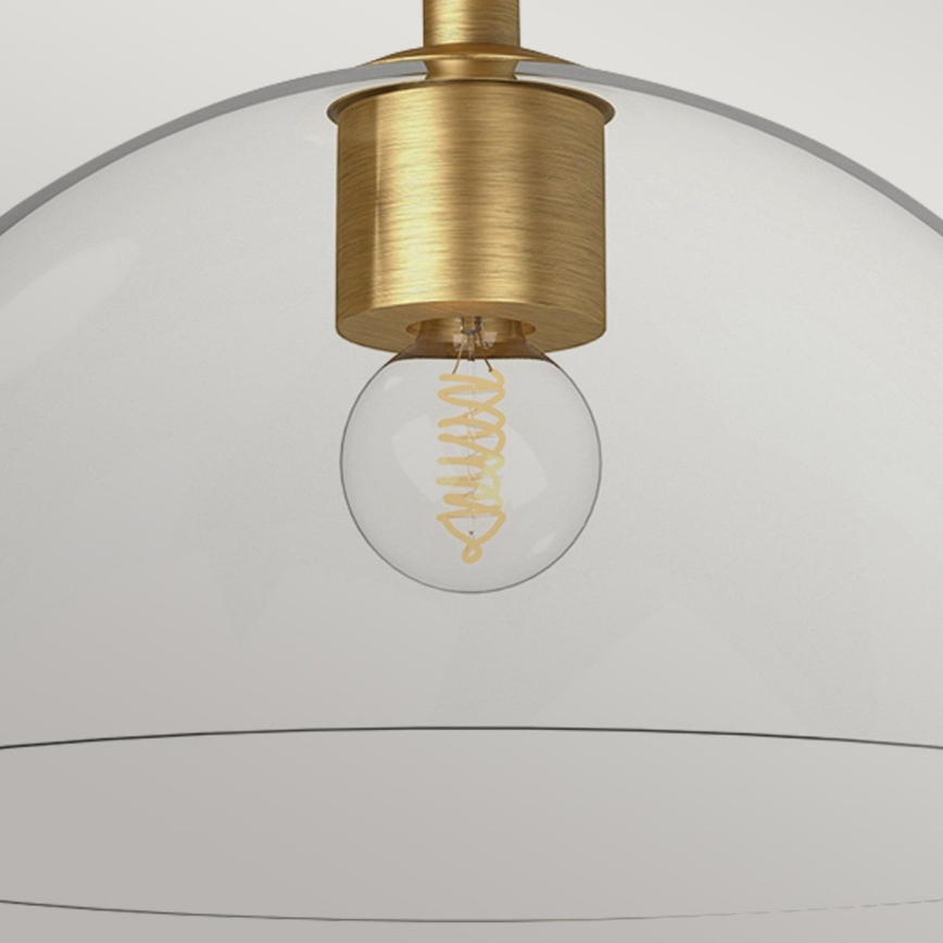 Alora Mood - Taklampa JUDE 1xE27/60W/230V diameter 30,5 cm mässing