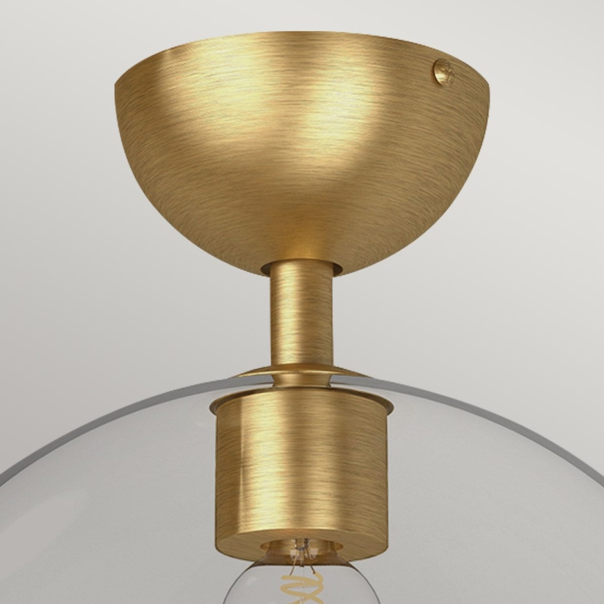 Alora Mood - Taklampa JUDE 1xE27/60W/230V diameter 30,5 cm mässing