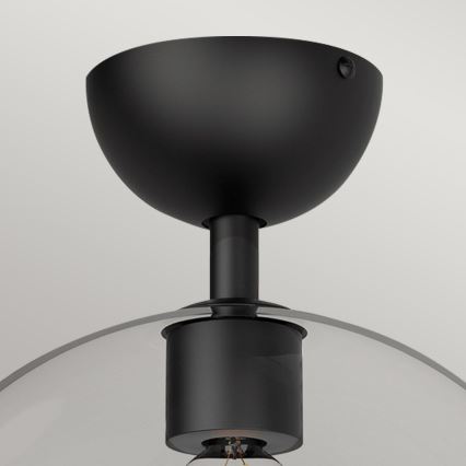 Alora Mood - Taklampa JUDE 1x E27/60W/230V Ø 30,5 cm svart