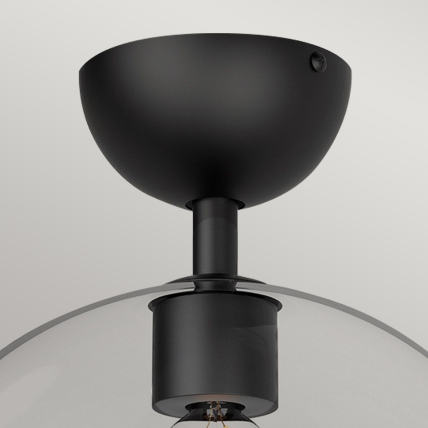 Alora Mood - Taklampa JUDE 1x E27/60W/230V Ø 30,5 cm svart