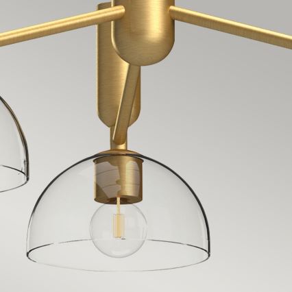 Alora Mood - Pendelkrona JUDE 3xE27/60W/230V diameter 96,8 cm mässing