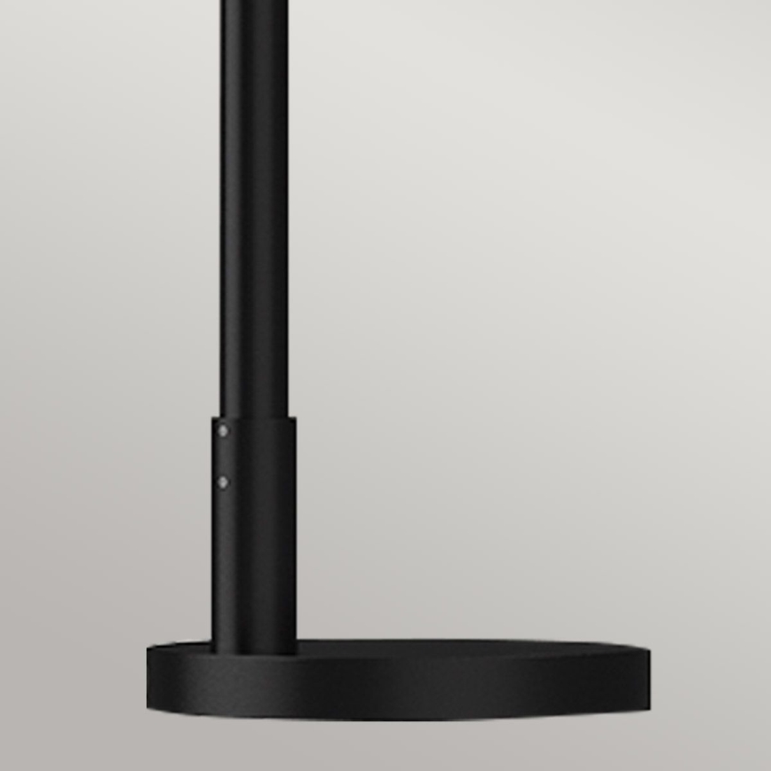 Alora Mood - Golvlampa REMYCK 1xE27/60W/230V svart