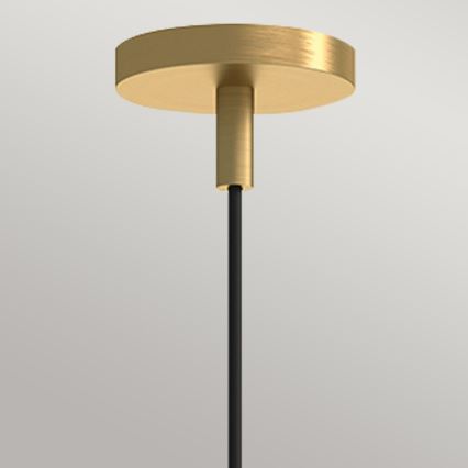 Alora Mood - Hänglampa med sladd REMYCK 1xE27/60W/230V Ø 34,3 cm, guld