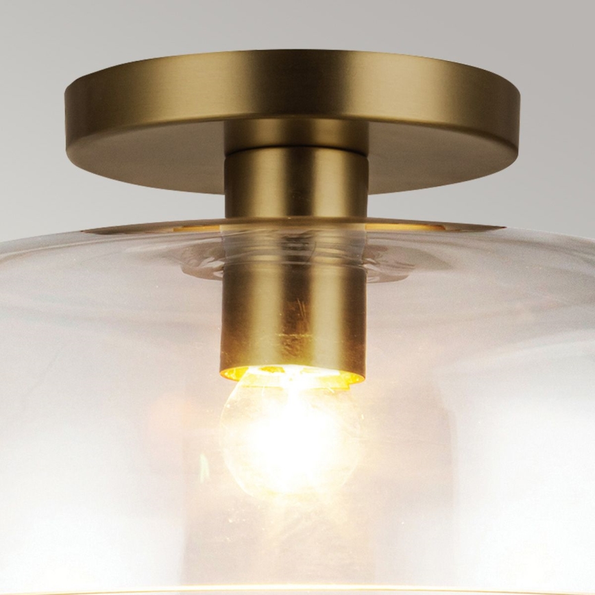 Alora Mood ALM-SYLVIA-SF-BG-CL - Taklampa SYLVIA 1xE27/60W/230V i guld