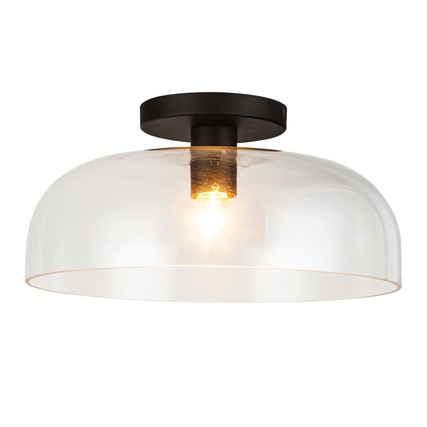 Alora Mood ALM-SYLVIA-SF-BK-CL - Taklampa SYLVIA 1xE27/60W/230V svart