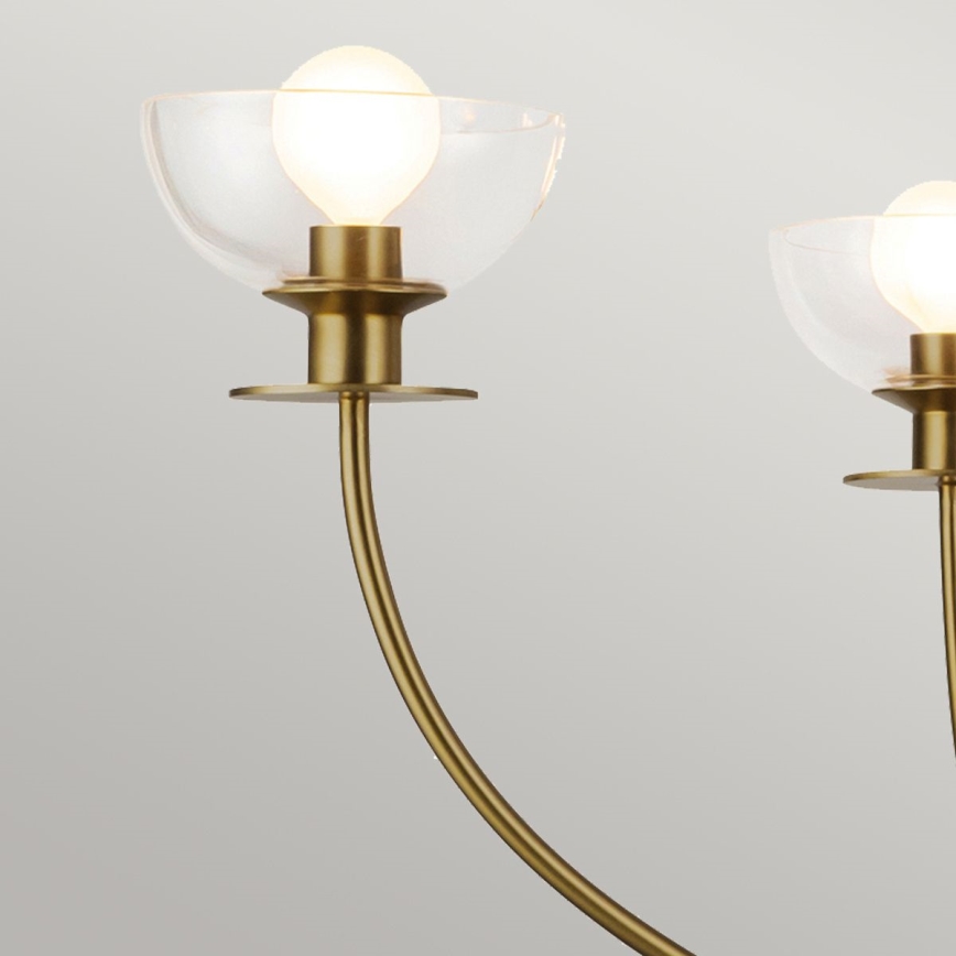 Alora Mood - Taklampa på stång SYLVIA 4xE14/40W/230V guld