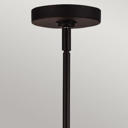 Alora Mood - Taklampa med stång SYLVIA 4xE14/40W/230V svart