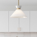 Alora Mood - Taklampa med stång HALSTON 1xE27/60W/230V guld