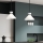 Alora Mood - Taklampa på stång HALSTON 1xE27/60W/230V svart