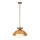 Alora Mood - Takpendel på stång PERTH 1xE27/60W/230V Ø 37,5 cm guldfärgad