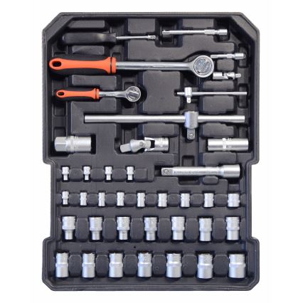 Aluminiumväska med verktyg 186st
