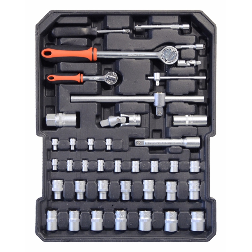 Aluminiumväska med verktyg 186st