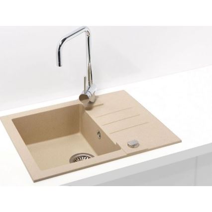 ALVEUS 1090950 - Diskho för kök ROCK 59,5x47,5 cm granit/beige