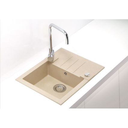 ALVEUS 1090950 - Diskho för kök ROCK 59,5x47,5 cm granit/beige