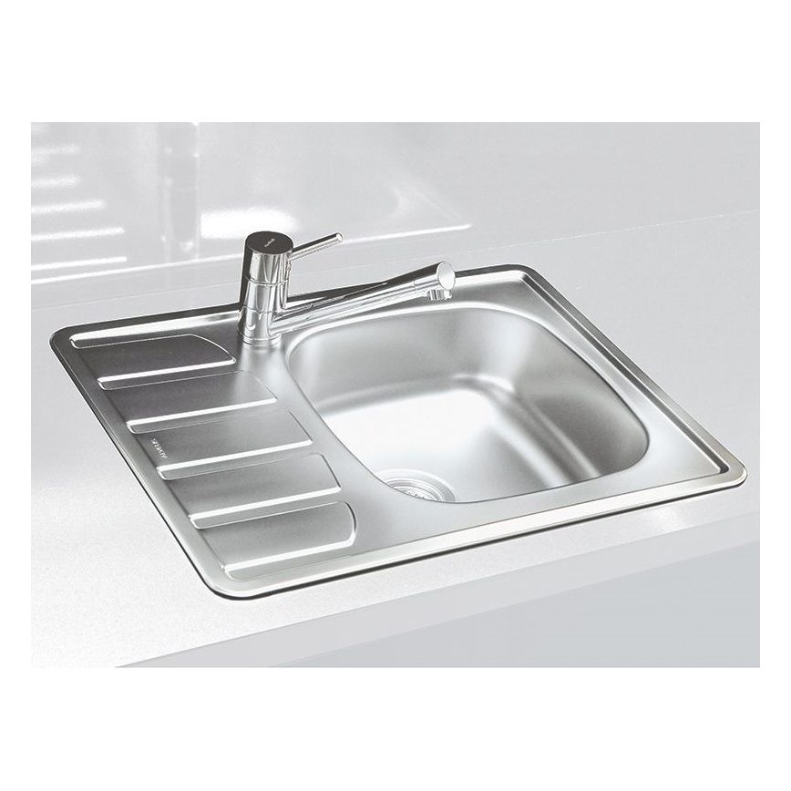 ALVEUS 1098940 - Diskho för kök ZOOM 61,5x50 cm satin, för toppmontage