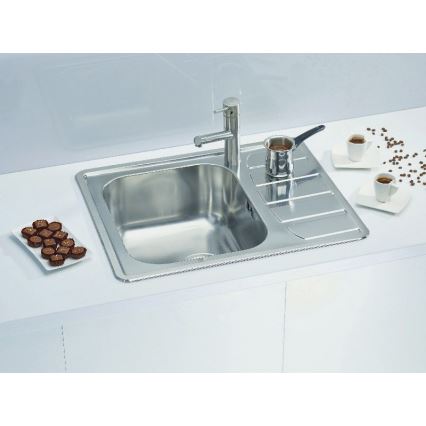 ALVEUS 1100215 - Diskho för kök ZOOM 61,5x50 cm satin, för toppmontage