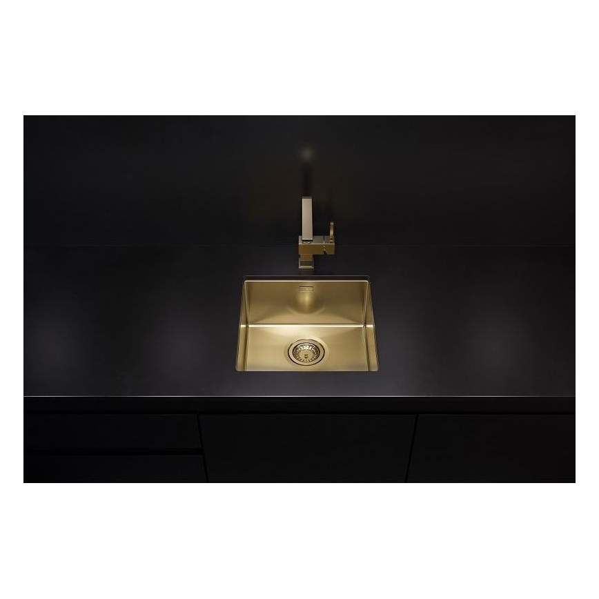 ALVEUS 1103319 - Diskho för kök QUADRIX 45x45 cm monarch guld