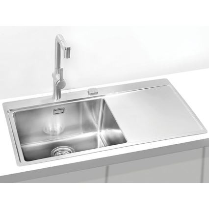 ALVEUS 1103652 - Diskho för kök PURE 86x52,5 cm satin, vänster