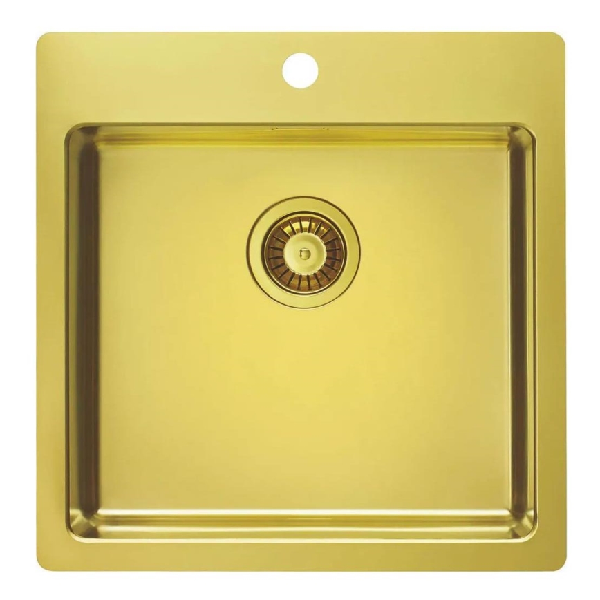 ALVEUS 1106867 - Diskho för kök PURE 52,5x51,5 cm monarch guld