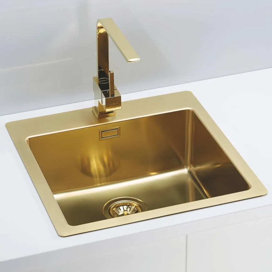 ALVEUS 1106867 - Diskho för kök PURE 52,5x51,5 cm monarch guld
