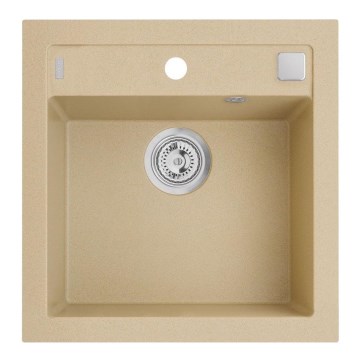 ALVEUS 1107889 - Diskho för kök FORMIC 52x51 cm granit/beige