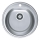 ALVEUS 1116756 - Diskho för kök FORM diameter 51 cm matt stål/satin, djup 18,5 cm
