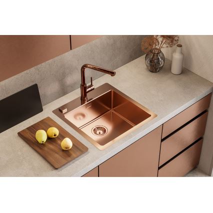 ALVEUS 1122708 - Diskho för kök PURE 52,5x51,5 cm monarch koppar