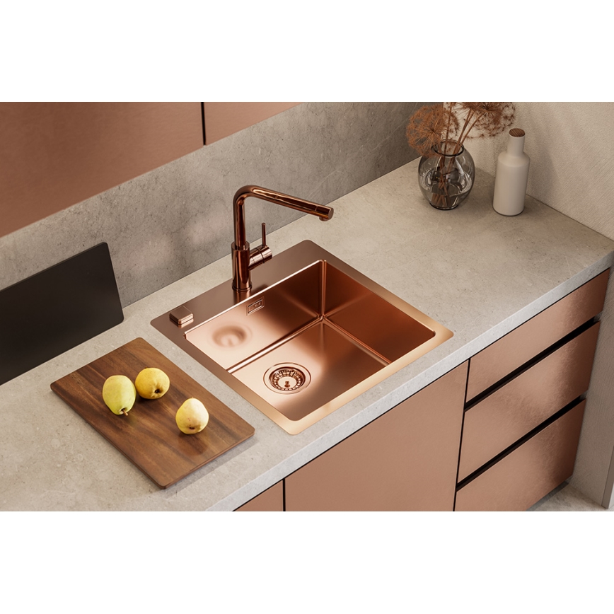 ALVEUS 1122708 - Diskho för kök PURE 52,5x51,5 cm monarch koppar
