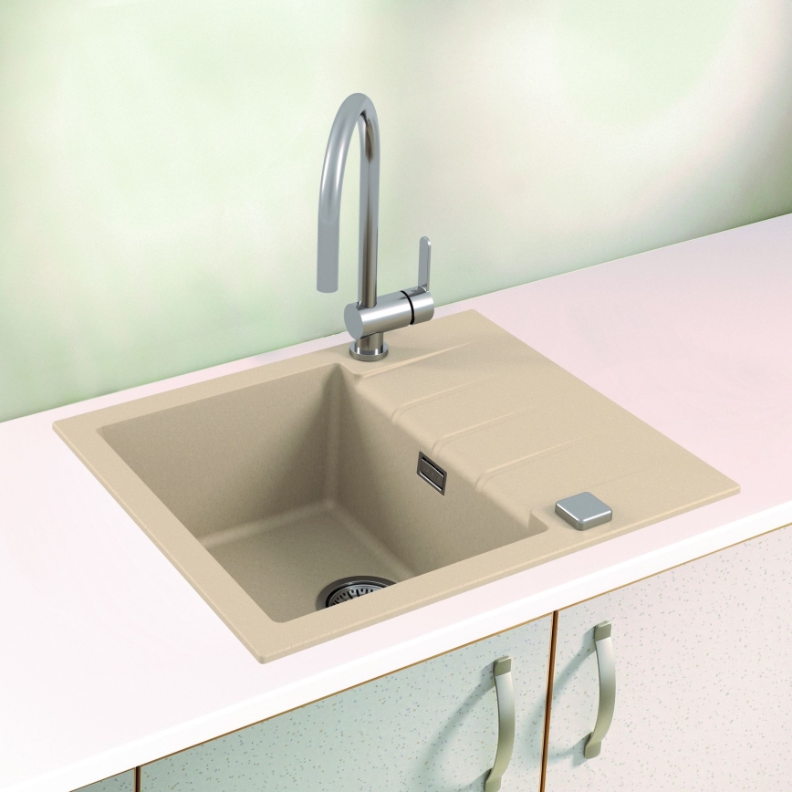 ALVEUS 1132019 - Diskho för kök CADIT 59x50 cm granit/beige