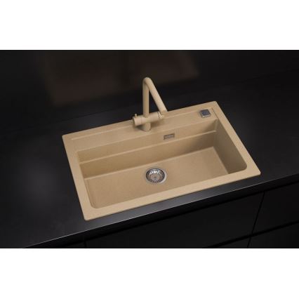 ALVEUS 1140445 - Diskho för kök ATROX 79x50 cm granit/beige