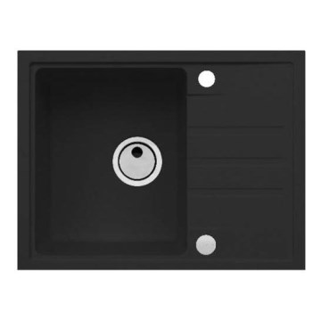 ALVEUS 1149080 - Diskho för kök INTERMEZZO 62x48 cm granit/svart