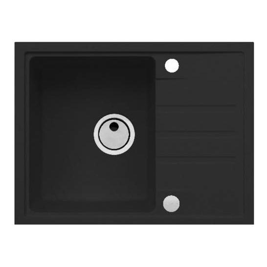 ALVEUS 1149080 - Diskho för kök INTERMEZZO 62x48 cm granit/svart