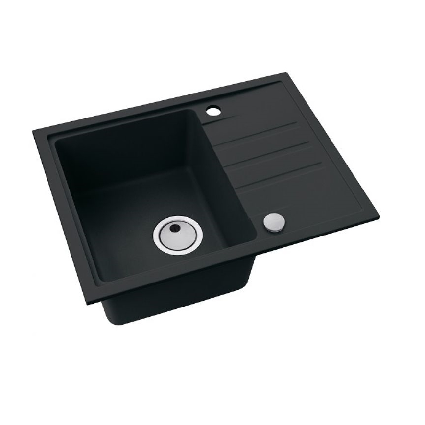 ALVEUS 1149080 - Diskho för kök INTERMEZZO 62x48 cm granit/svart