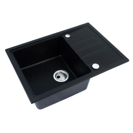 ALVEUS 1149126 - Diskho för kök INTERMEZZO 68x48 cm granit/svart