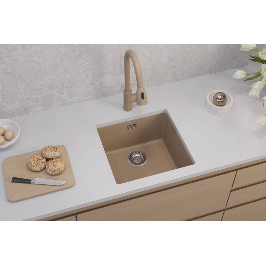 ALVEUS 1150047 - Diskho för kök OMNI 45x45 cm granit/beige