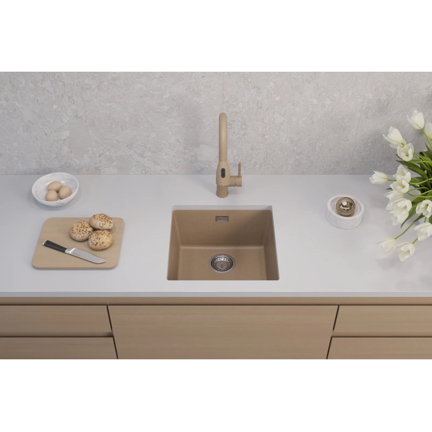 ALVEUS 1150047 - Diskho för kök OMNI 45x45 cm granit/beige