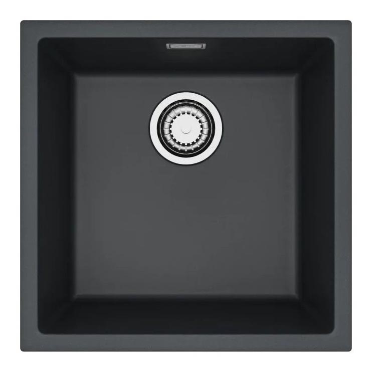 ALVEUS 1150048 - Köksvask OMNI 45x45 cm granit/svart