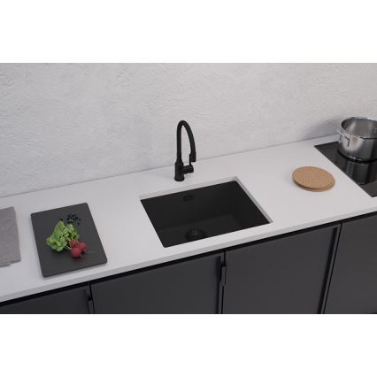 ALVEUS 1150057 - Diskho för kök OMNI 55x45 cm granit/svart