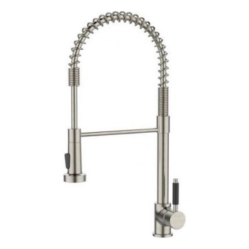 ALVEUS 1150886 - Vaskkran med flexibel arm med spruta URBAN 47,1 cm satin