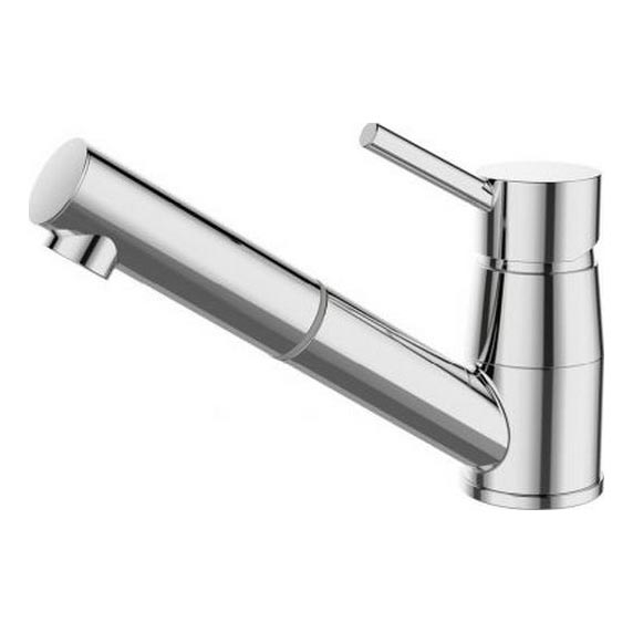 ALVEUS 1150888 - Tvättställsblandare med utdragbar spruta NANO 13,9 cm skinande krom