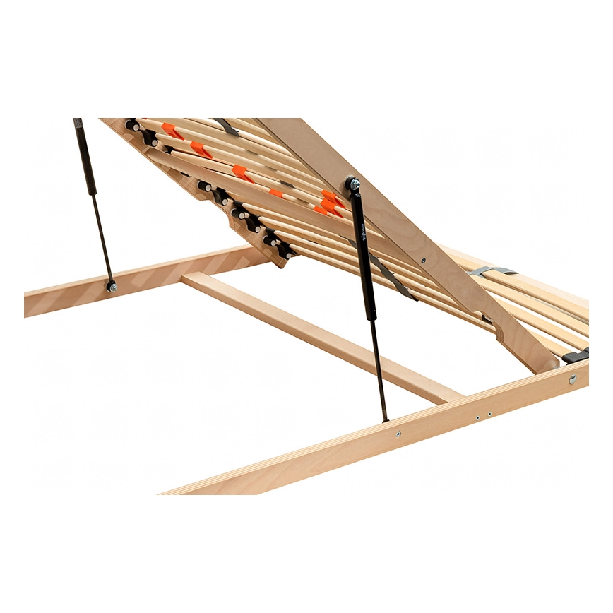 Ambiamo - Flexibel säng med ribbor med kolv lutning LOEN 200x90 cm
