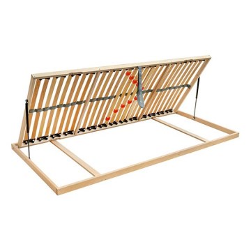Ambiamo - Flexibel säng med ribbor med kolv lutning ODENSE 200x90 cm vänster
