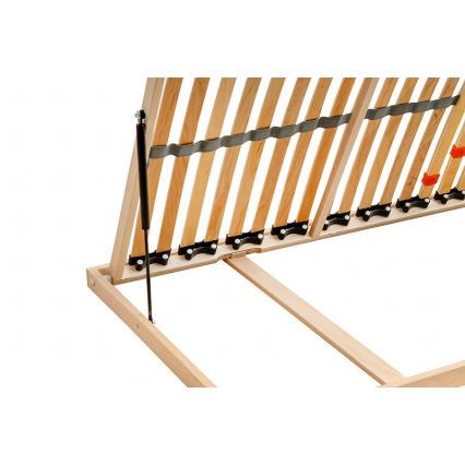 Ambiamo - Flexibel säng med ribbor med kolv lutning ODENSE 200x90 cm vänster