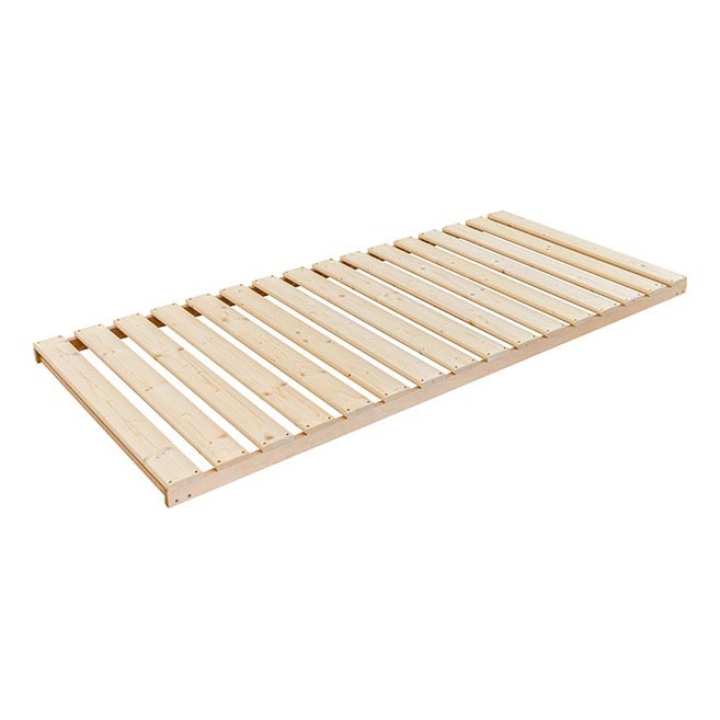 Ambiamo - Säng med fixerade träribbor LUNDE 200x90 cm
